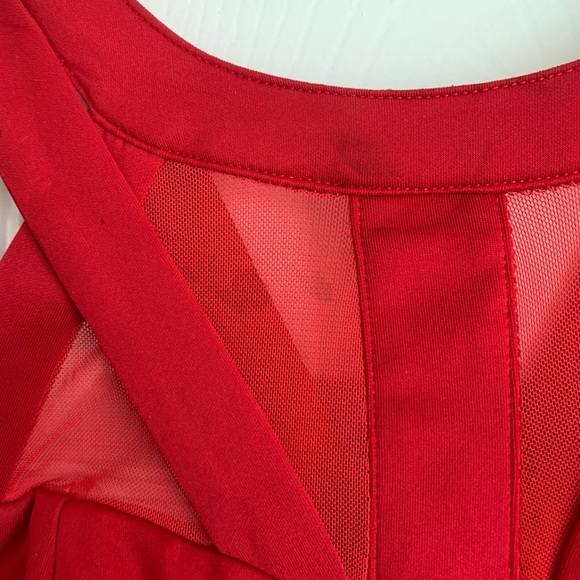 Red Bodycon Dress - Picture 6 of 7